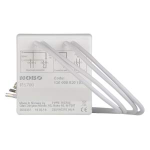 NOBO RS 700 скрытый 10-амперный приемник NOBO RS 700 скрытый 10-амперный приемник